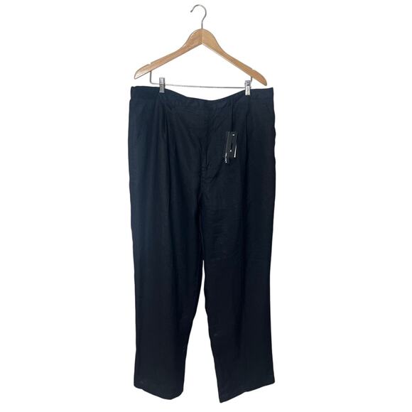 Elegant Black Wide Leg Pants - Picture 1 of 11